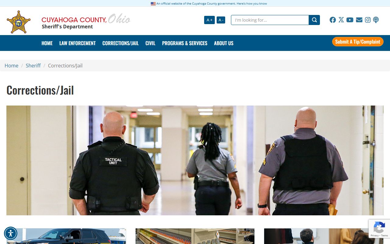 Cuyahoga County Jail Mugshots - Corrections Center Facility Information