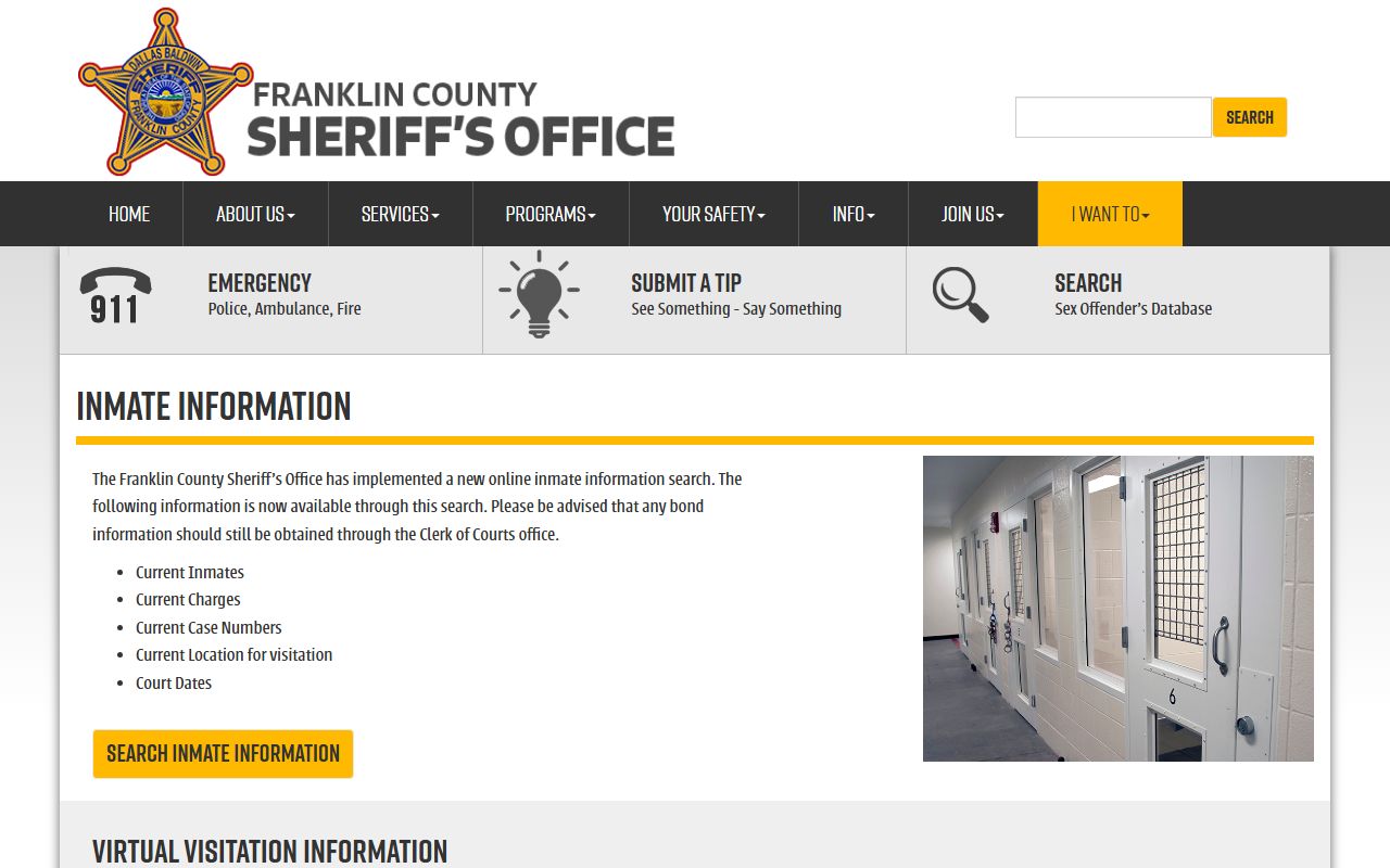 Franklin County Jail Mugshots - Sheriff Inmate Search Portal