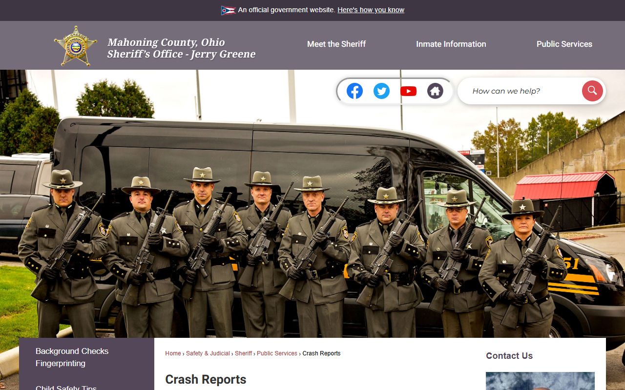 Mahoning County Jail Mugshots - Sheriff Crash Reports and Mobile App