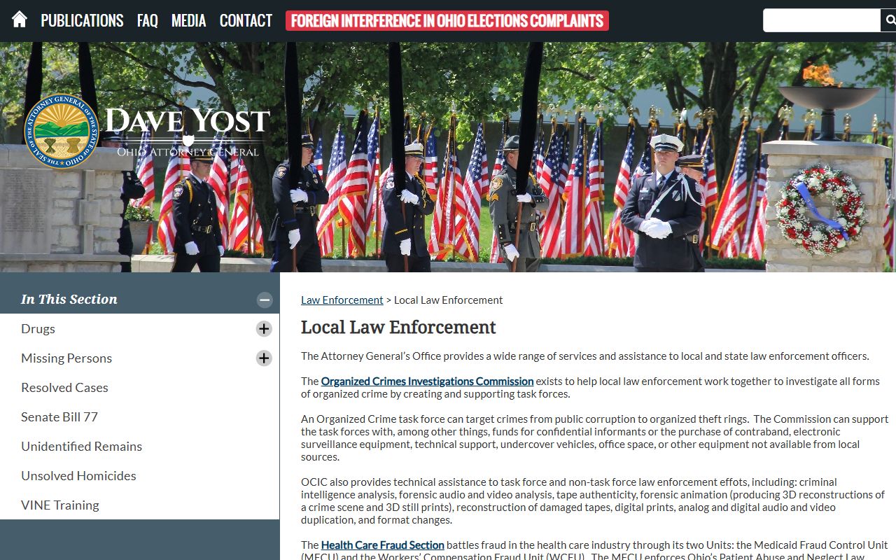 Ohio Jail Mugshots - Attorney General Law Enforcement Resources