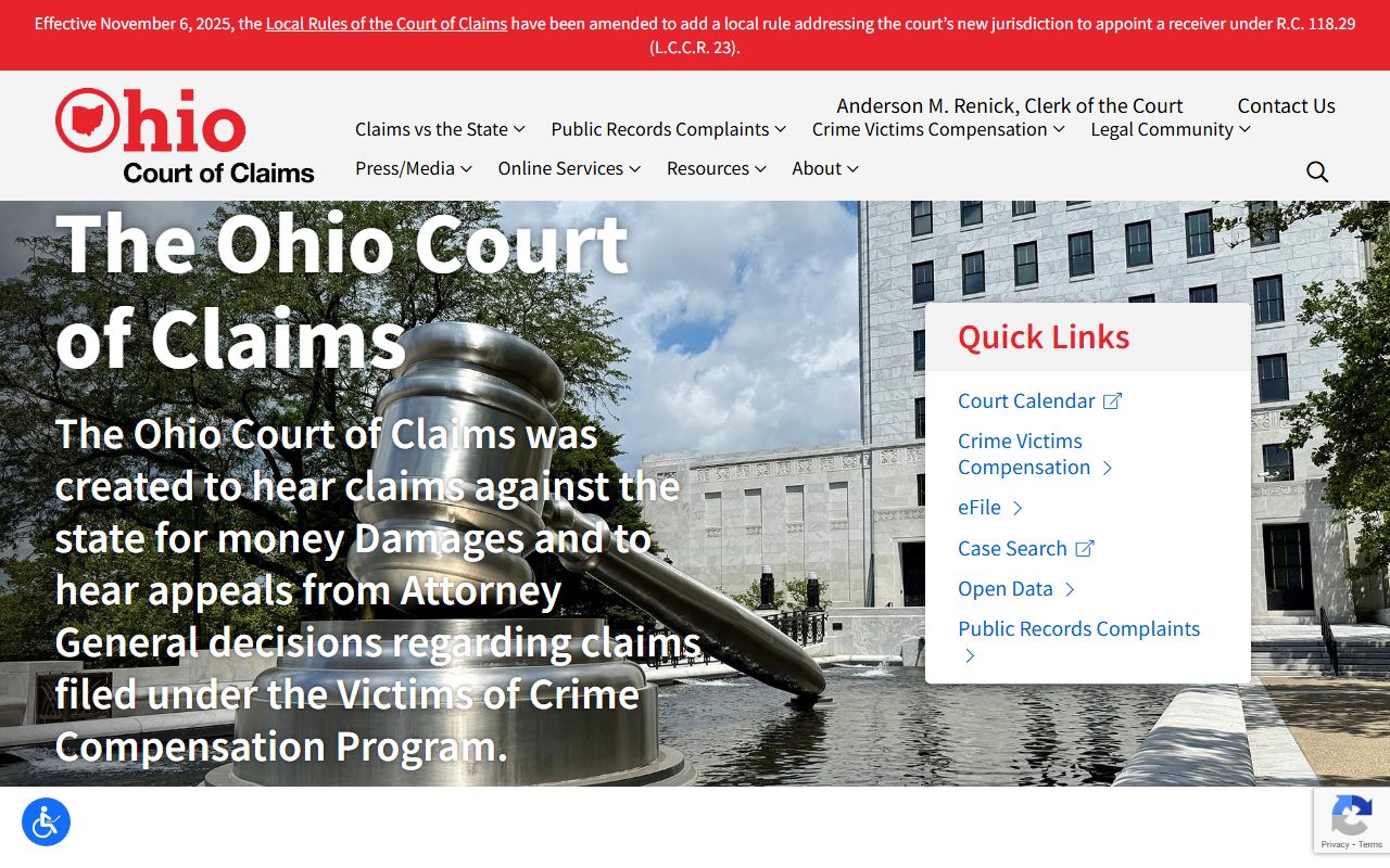 Ohio Jail Mugshots - Court of Claims Public Records