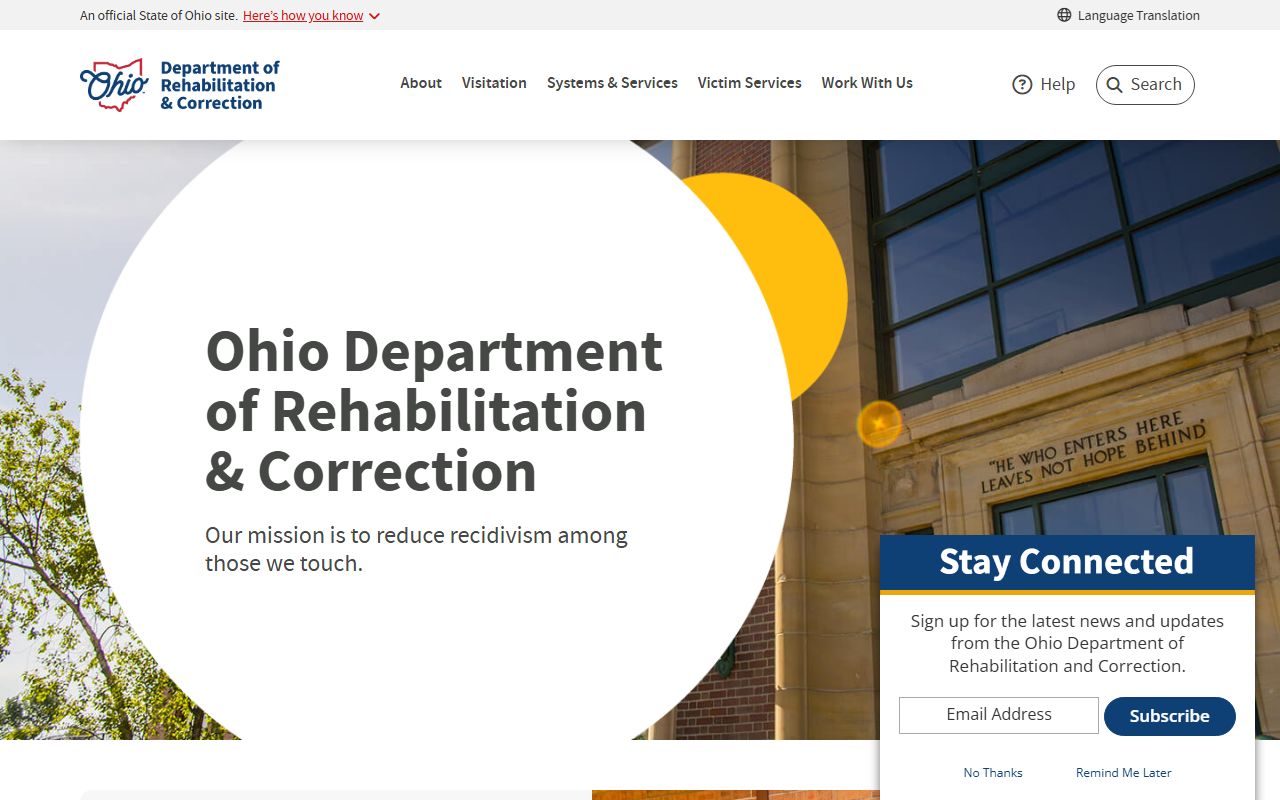 Ohio Jail Mugshots - ODRC Offender Search Portal